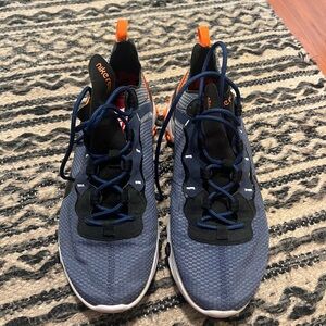 Nike React Element 55 SE Men's shoes 9.5 "Midnight,Orange,White,Black" colorway